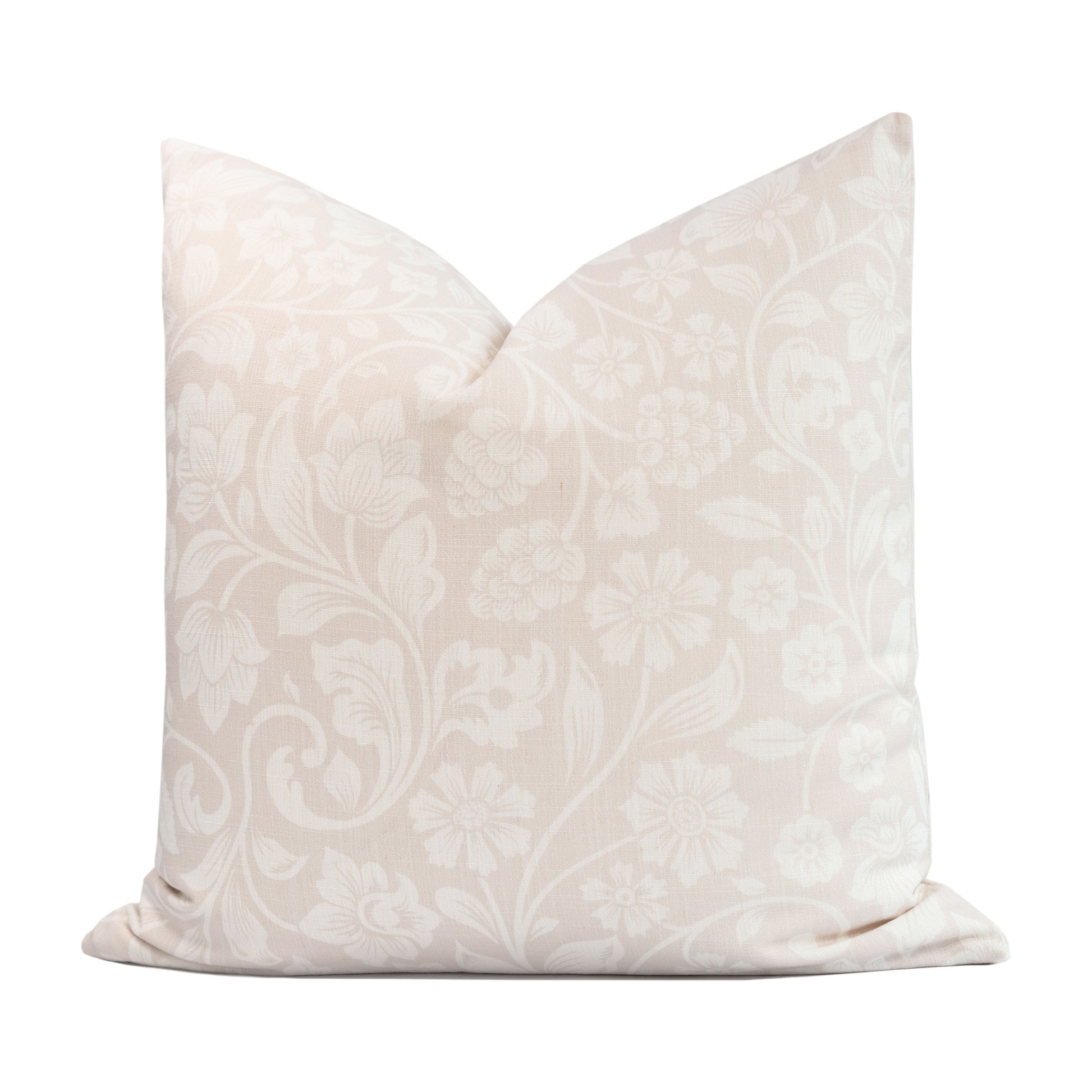 Floral Print Pillow Cover