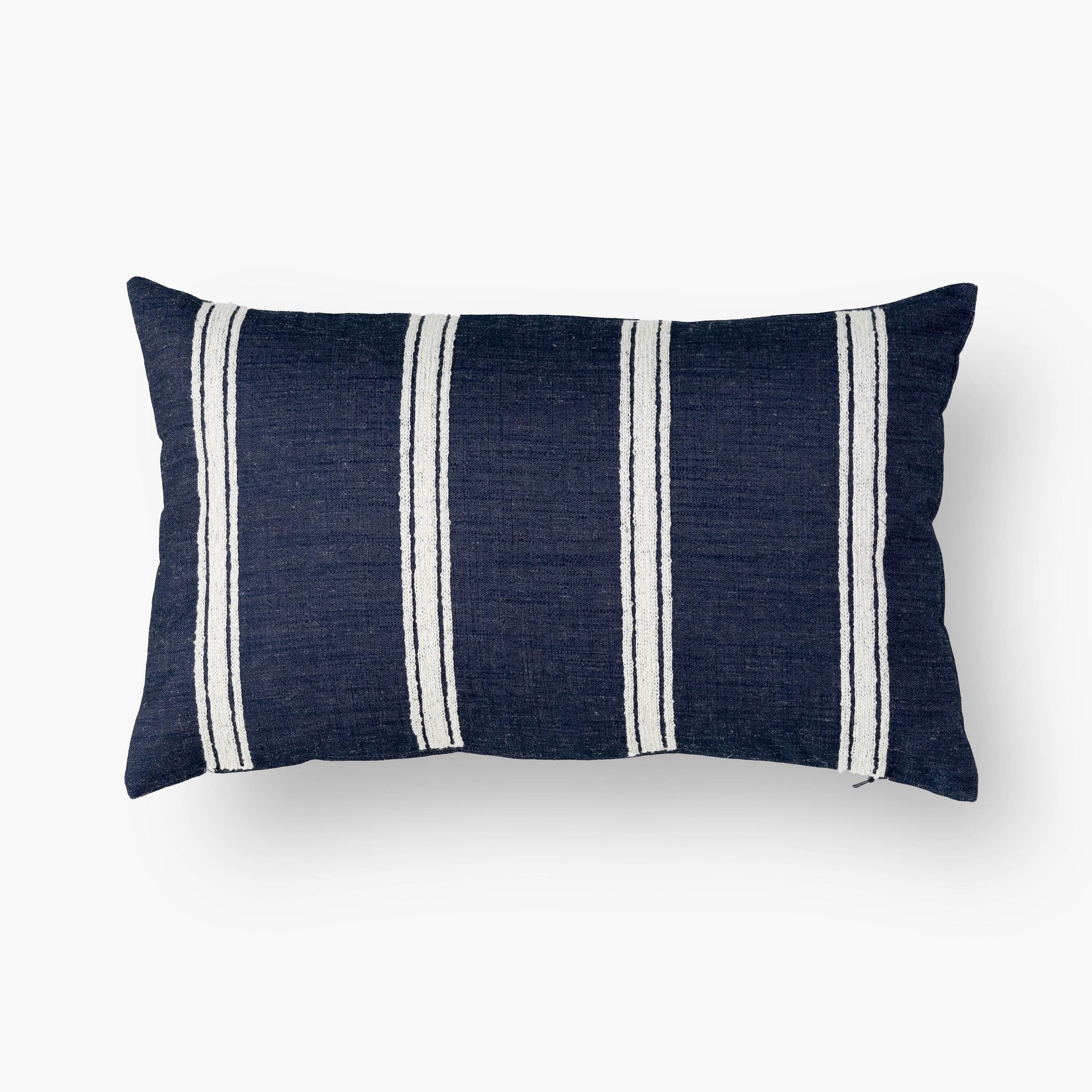 Outdoor lumbar pillow cover