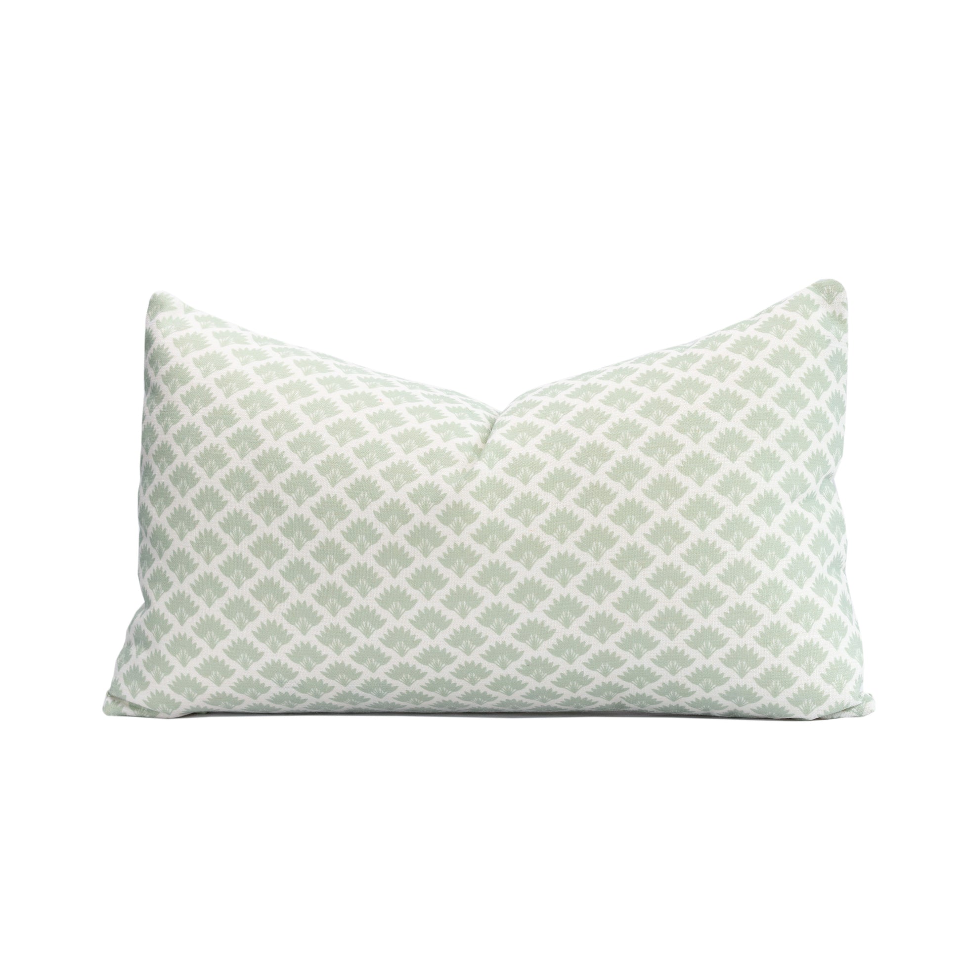 Light green pillow cover