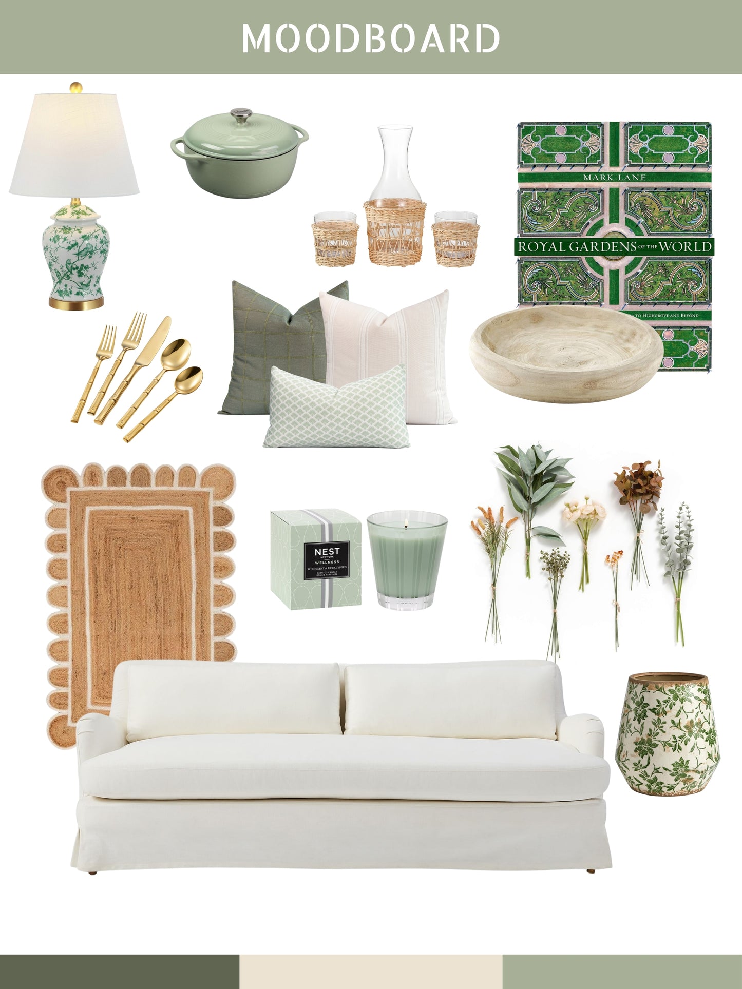 Coastal outdoor pillows