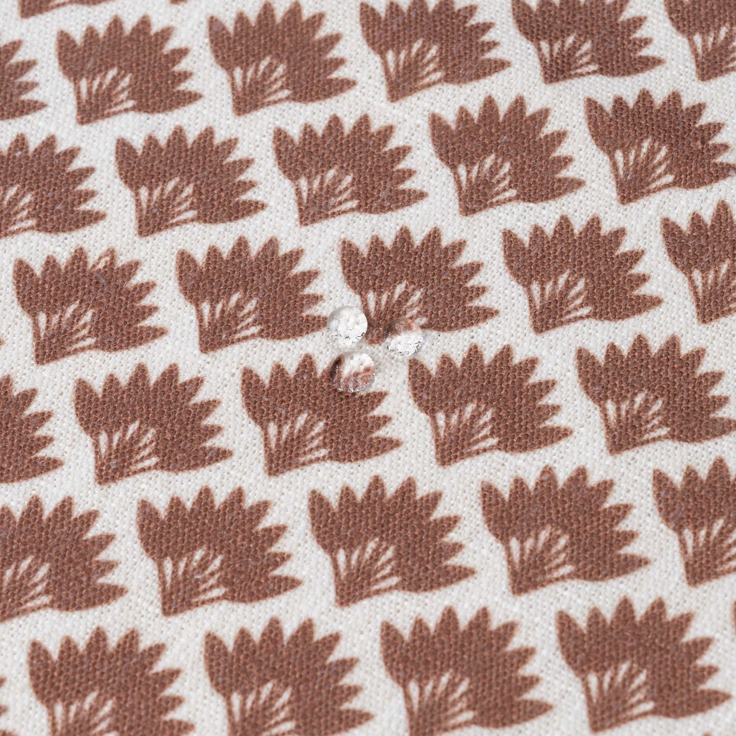 Evora Indoor Outdoor Throw Pillow Cover, Ravenala Palm Tree, Cocoa Brown, 20"x20"