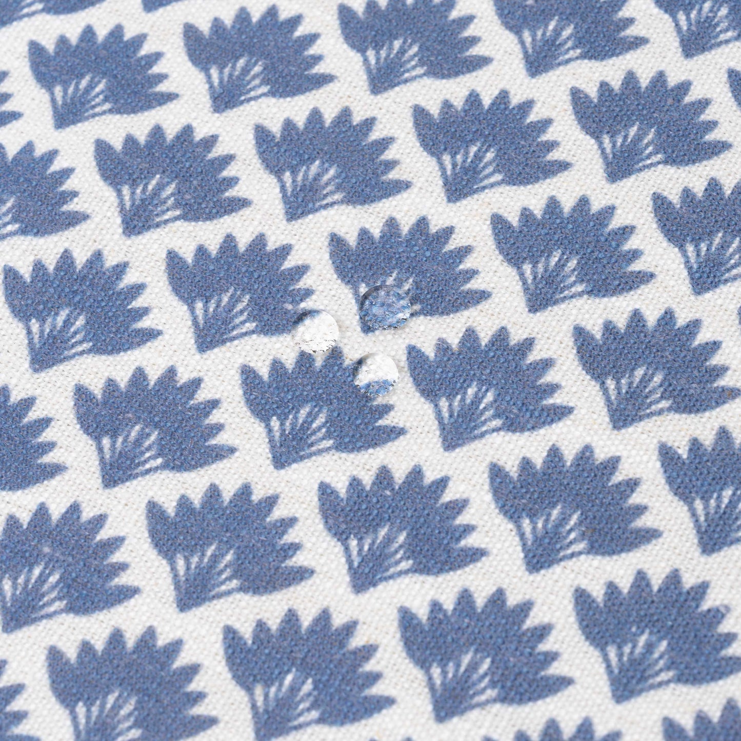 Evora Indoor Outdoor Throw Pillow Cover, Ravenala Palm Tree, Azure Blue, 20"x20"