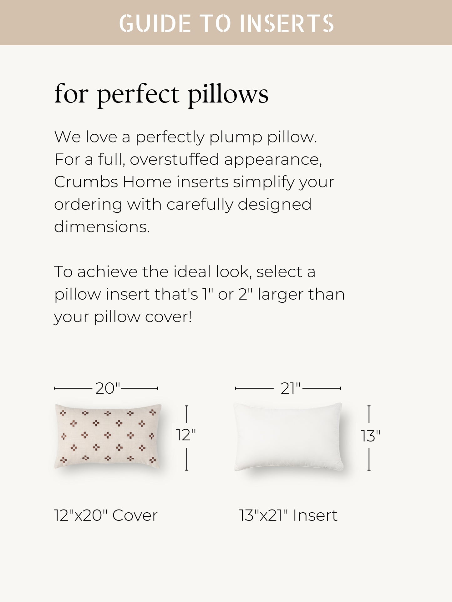Lumbar Pillow Insert