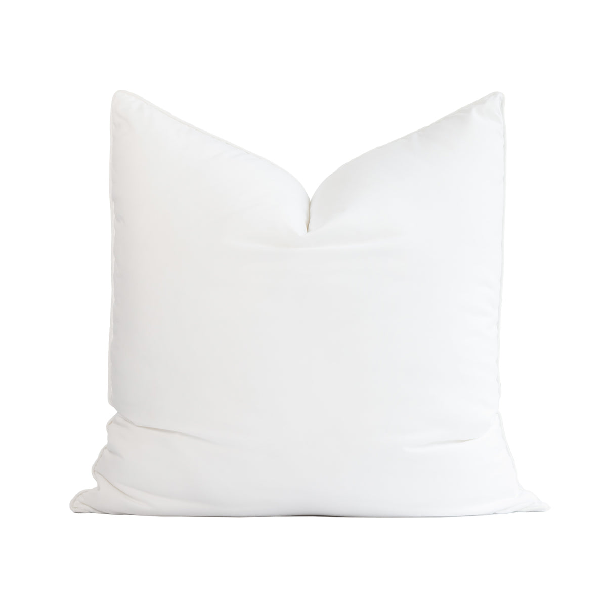 Water Repllent Synthetic Down Alternative Throw Pillow Insert, Karate-Chop Effect, 24"x24" (for Cover Size 22"x22")