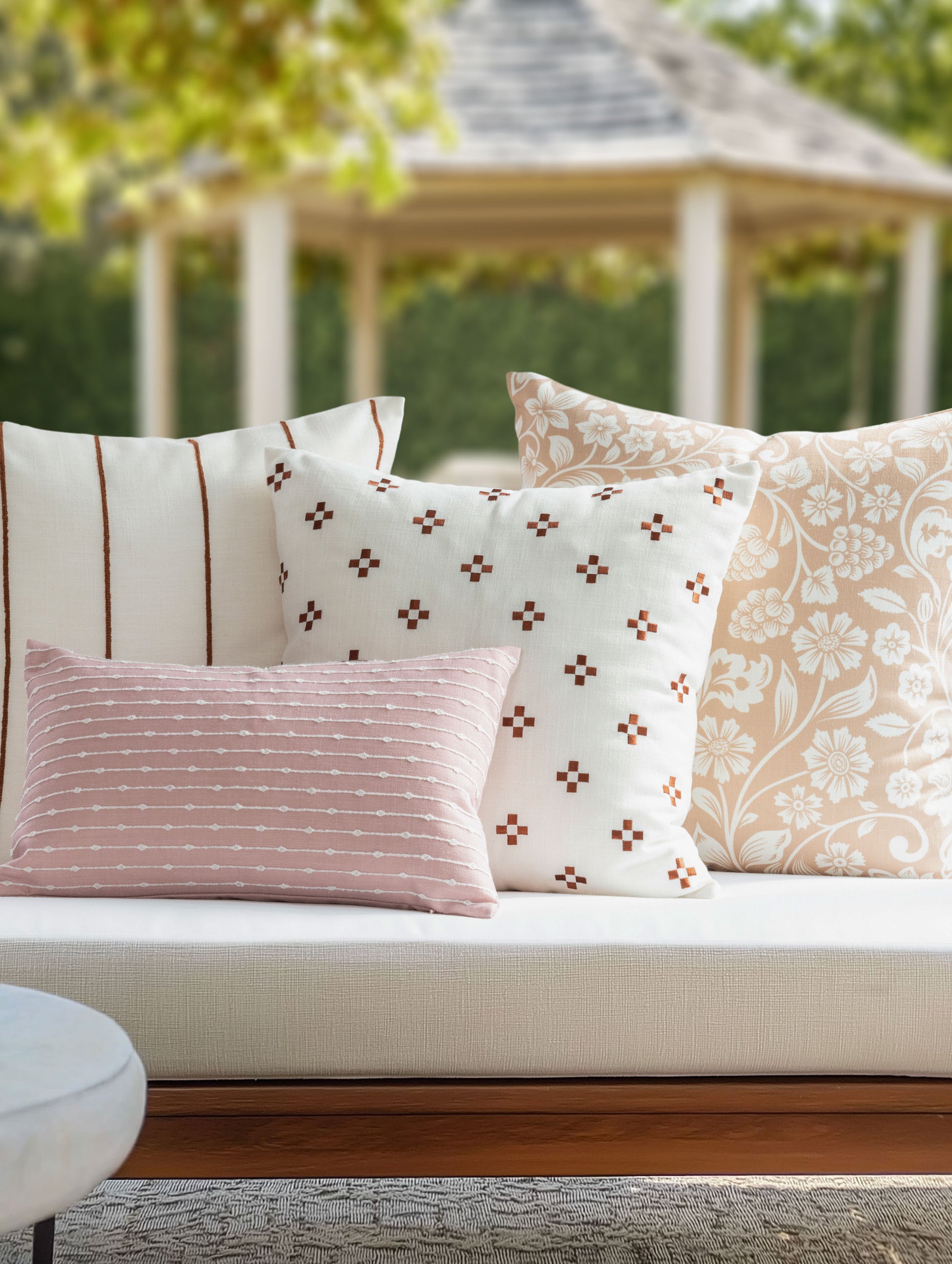 Rust Outdoor Pillow