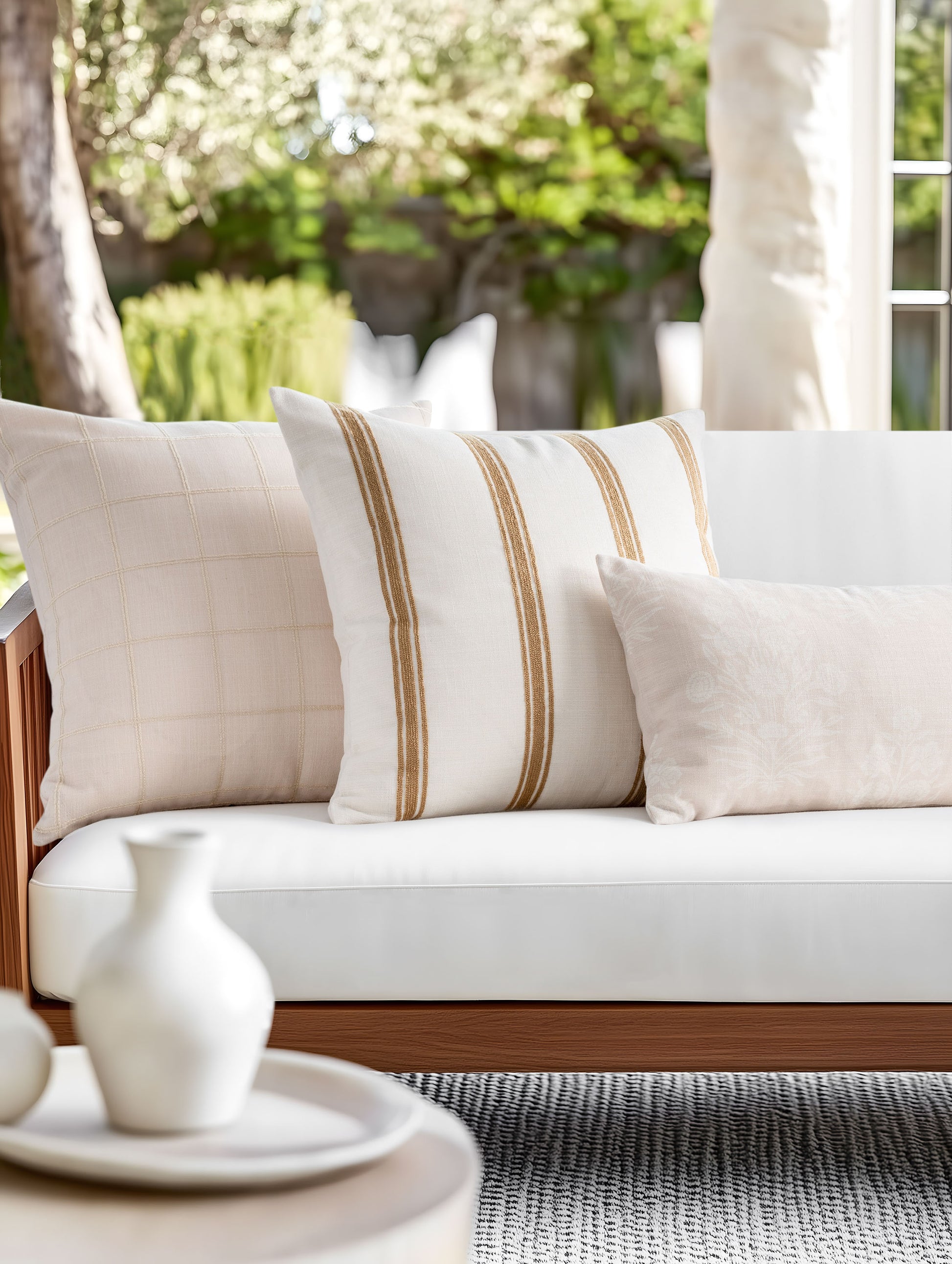 Embroidered Pillow Covers
