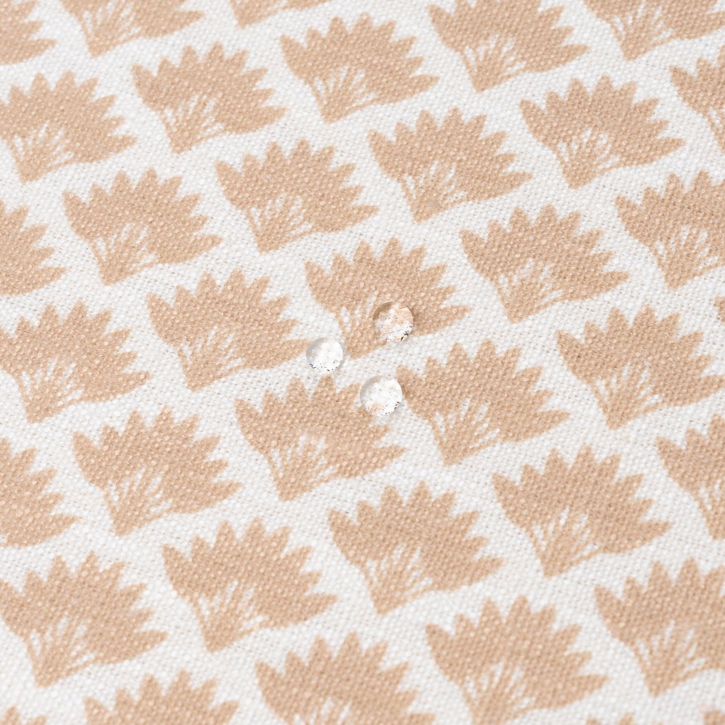 Evora Indoor Outdoor Lumbar Pillow Cover, Ravenala Palm Tree, Ivory Cream Tan, 12"x20"