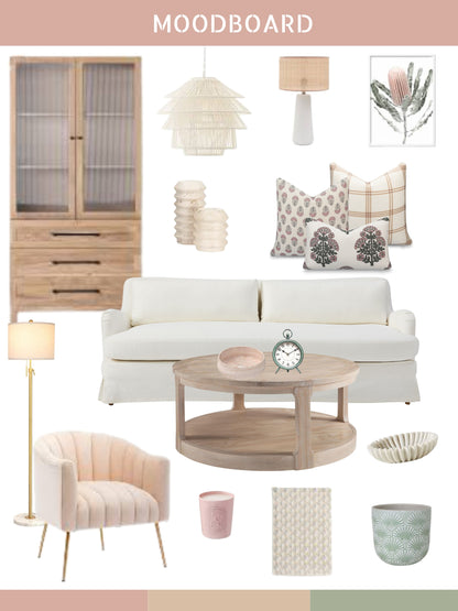 Avalora Indoor Outdoor Lumbar Pillow Cover, Block Print Hydrangea Flowers, Green Dark Rose, 12"x20"