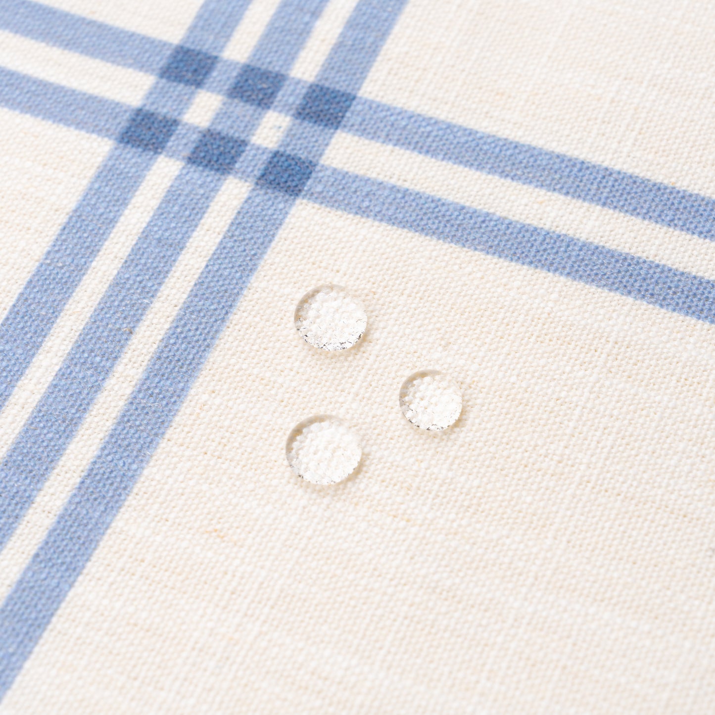 Norham Indoor Outdoor Throw Pillow Cover, Plaid, Azure Light Blue, 22"x22"