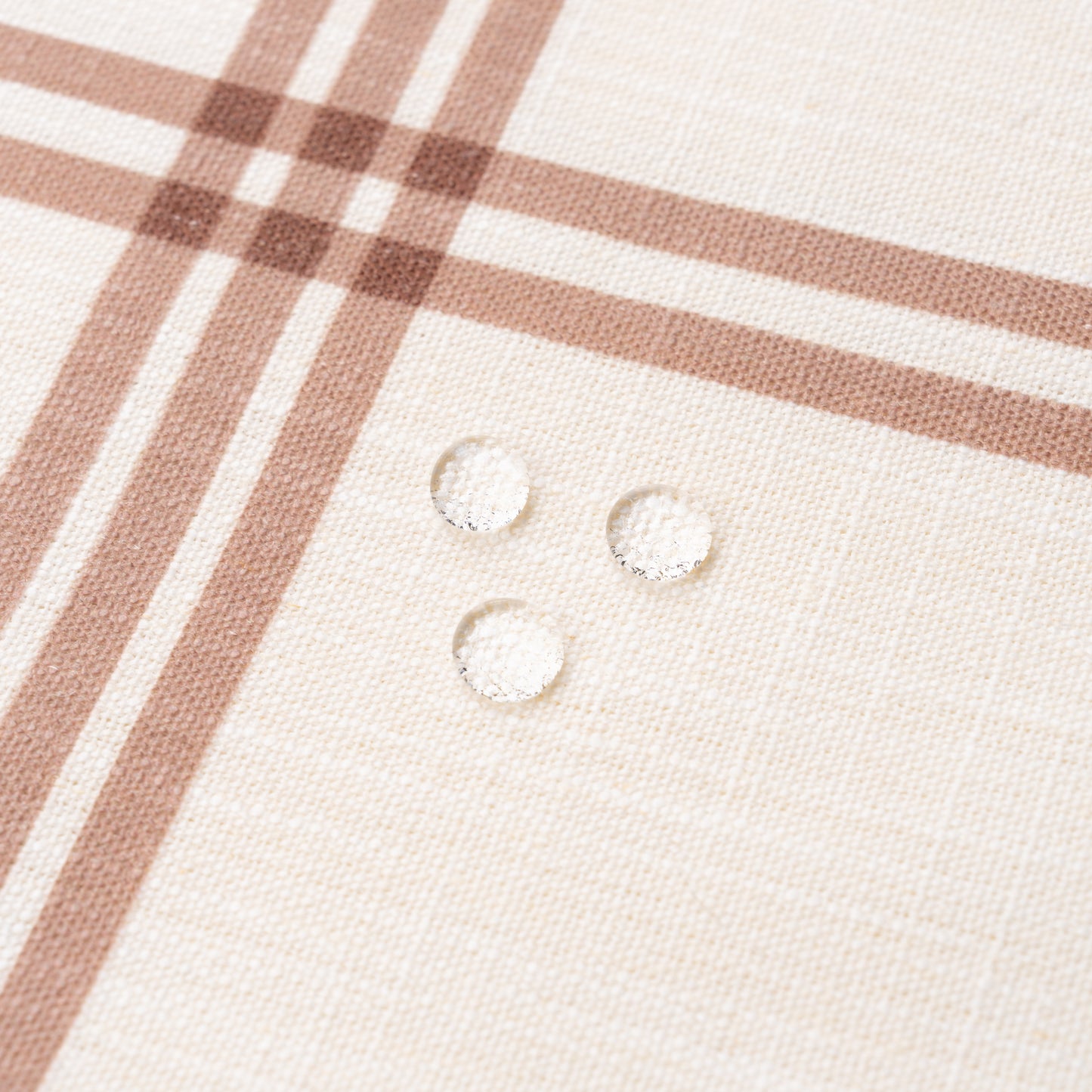 Norham Indoor Outdoor Throw Pillow Cover, Plaid, Earth Tone Brown Dark Khaki, 22"x22"