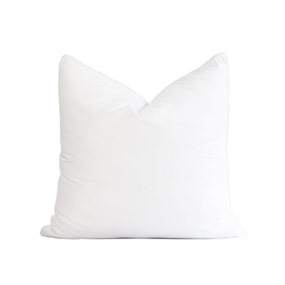 Water Repllent Synthetic Down Alternative Throw Pillow Insert, Karate-Chop Effect, 22"x22" (for Cover Size 20"x20")