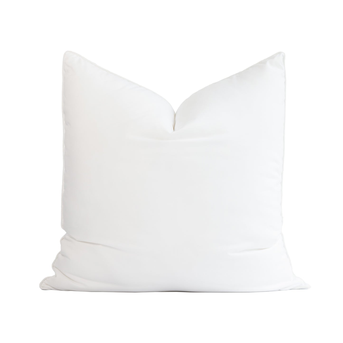 Water Repllent Synthetic Down Alternative Throw Pillow Insert, Karate-Chop Effect, 24"x24" (for Cover Size 22"x22")