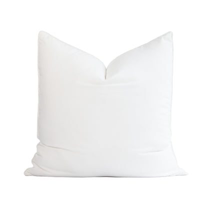 Water Repllent Synthetic Down Alternative Throw Pillow Insert, Karate-Chop Effect, 24"x24" (for Cover Size 22"x22")