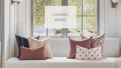 Aurelie Indoor Outdoor Throw Pillow Cover, Embroidered Stripes, Mustard Yellow Neutral, 20"x20"